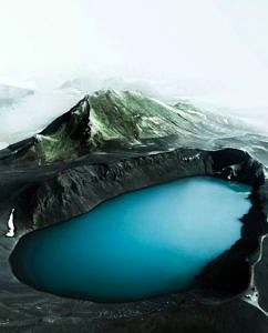 Wulkan Askja Islandia